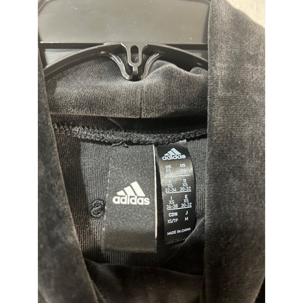 Adidas Sport‎ ID Velour Cropped Top Long Sleeve XS - Picture 5 of 6